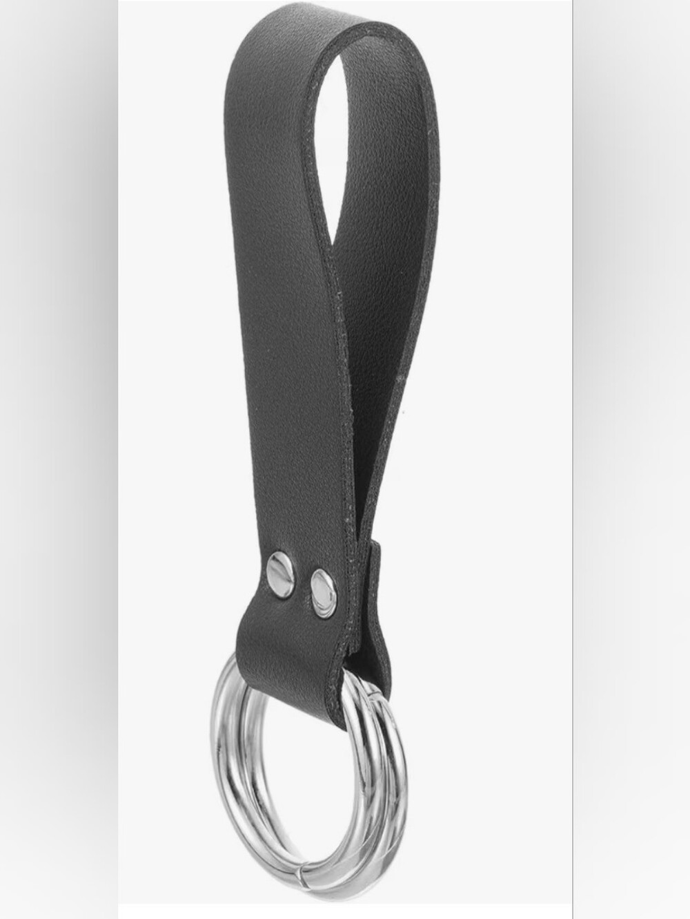 Double Ring Leather Renaissance Loop Attachment for Skirt Lifting